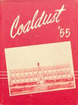 Colstrip High School 1955 yearbook cover photo