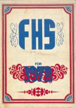 Frostproof High School 1972 yearbook cover photo