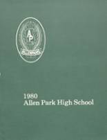 Allen Park High School 1980 yearbook cover photo