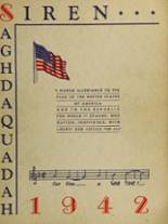 Sauquoit Valley Central High School 1942 yearbook cover photo