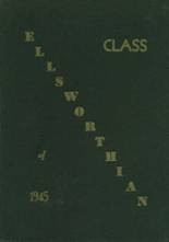 Ellsworth High School 1945 yearbook cover photo