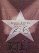 Hazel Park High School 2006 yearbook cover photo