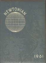 Newton High School 1961 yearbook cover photo