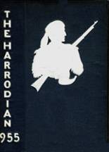 1955 Harrodsburg High School Yearbook from Harrodsburg, Kentucky cover image