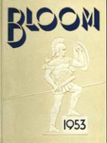 1953 Bloom High School Yearbook from Chicago heights, Illinois cover image