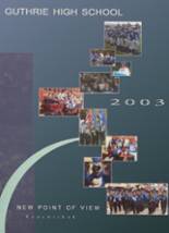 2003 Guthrie High School Yearbook from Guthrie, Oklahoma cover image