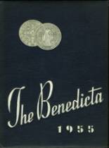 St. Benedict Academy 1955 yearbook cover photo