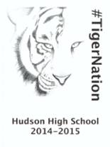 2015 Hudson High School Yearbook from Hudson, Michigan cover image