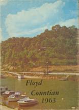Wayland High School 1963 yearbook cover photo