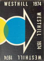 Westhill High School 1974 yearbook cover photo