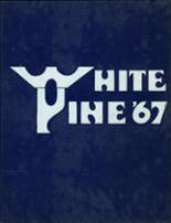 White Pine County High School 1967 yearbook cover photo