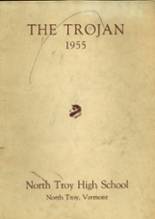 North Troy High School 1955 yearbook cover photo