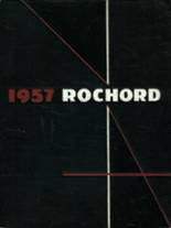 1957 Rochester High School Yearbook from Rochester, Minnesota cover image