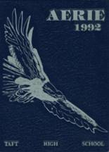 Taft High School 1992 yearbook cover photo