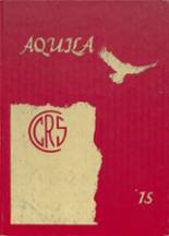 Chazy Central Rural School 1975 yearbook cover photo