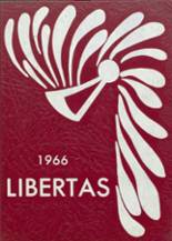 Liberty High School 1966 yearbook cover photo