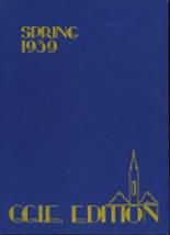 1939 Lowell High School Yearbook from San francisco, California cover image