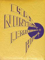 Lemoore High School 1963 yearbook cover photo