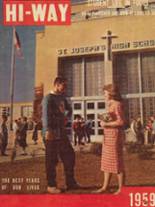 St. Joseph's High School 1959 yearbook cover photo