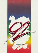 Lowell High School 1992 yearbook cover photo