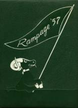 Temple City High School 1957 yearbook cover photo