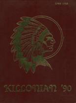 Killingly High School 1990 yearbook cover photo