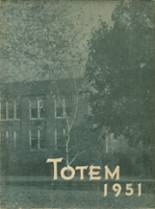 Ridgefarm High School 1951 yearbook cover photo