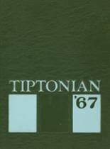 Tipton High School 1967 yearbook cover photo