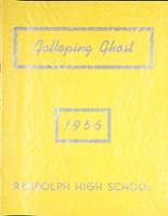 Randolph High School 1956 yearbook cover photo
