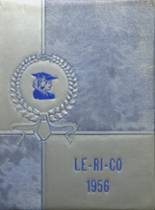 Leaf River High School 1956 yearbook cover photo