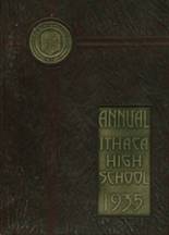 Ithaca High School 1935 yearbook cover photo