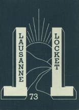 Lausanne Collegiate High School 1973 yearbook cover photo