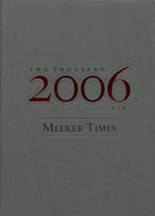 Meeker High School 2006 yearbook cover photo