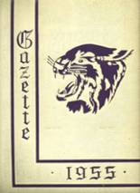 Lock Haven High School 1955 yearbook cover photo