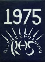 Rutherford High School 1975 yearbook cover photo