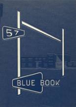 1957 Bay High School Yearbook from Bay village, Ohio cover image