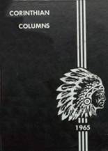 Corinth High School 1965 yearbook cover photo