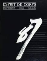Eisenhower High School 1987 yearbook cover photo