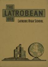 Greater Latrobe High School 1959 yearbook cover photo