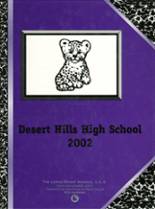 Desert Hills High School 2002 yearbook cover photo