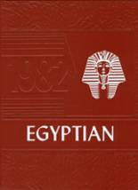 Egyptian High School 1982 yearbook cover photo