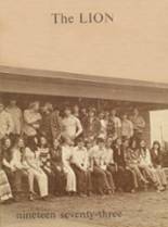 Gravette High School 1973 yearbook cover photo