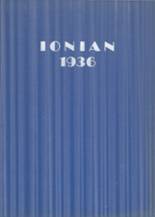 Ionia High School 1936 yearbook cover photo
