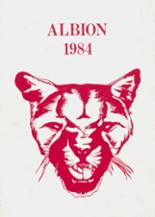 Albion High School 1984 yearbook cover photo