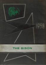 Buffalo High School 1958 yearbook cover photo