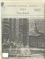 Goshen Central High School 1951 yearbook cover photo