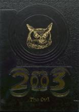 2003 Smith County High School Yearbook from Carthage, Tennessee cover image