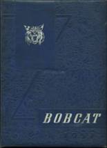 Blakely Union High School 1957 yearbook cover photo