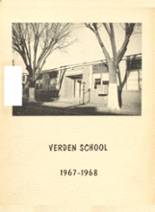 Verden High School 1968 yearbook cover photo