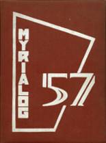 Myerstown High School 1957 yearbook cover photo
